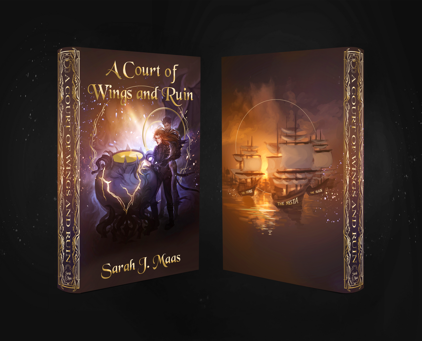 A Court of Thorns and Roses Dust Jacket Set