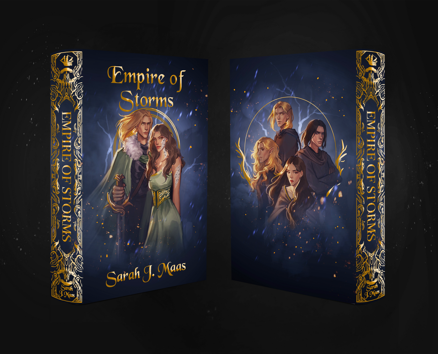 Throne of Glass Dust Jacket Set