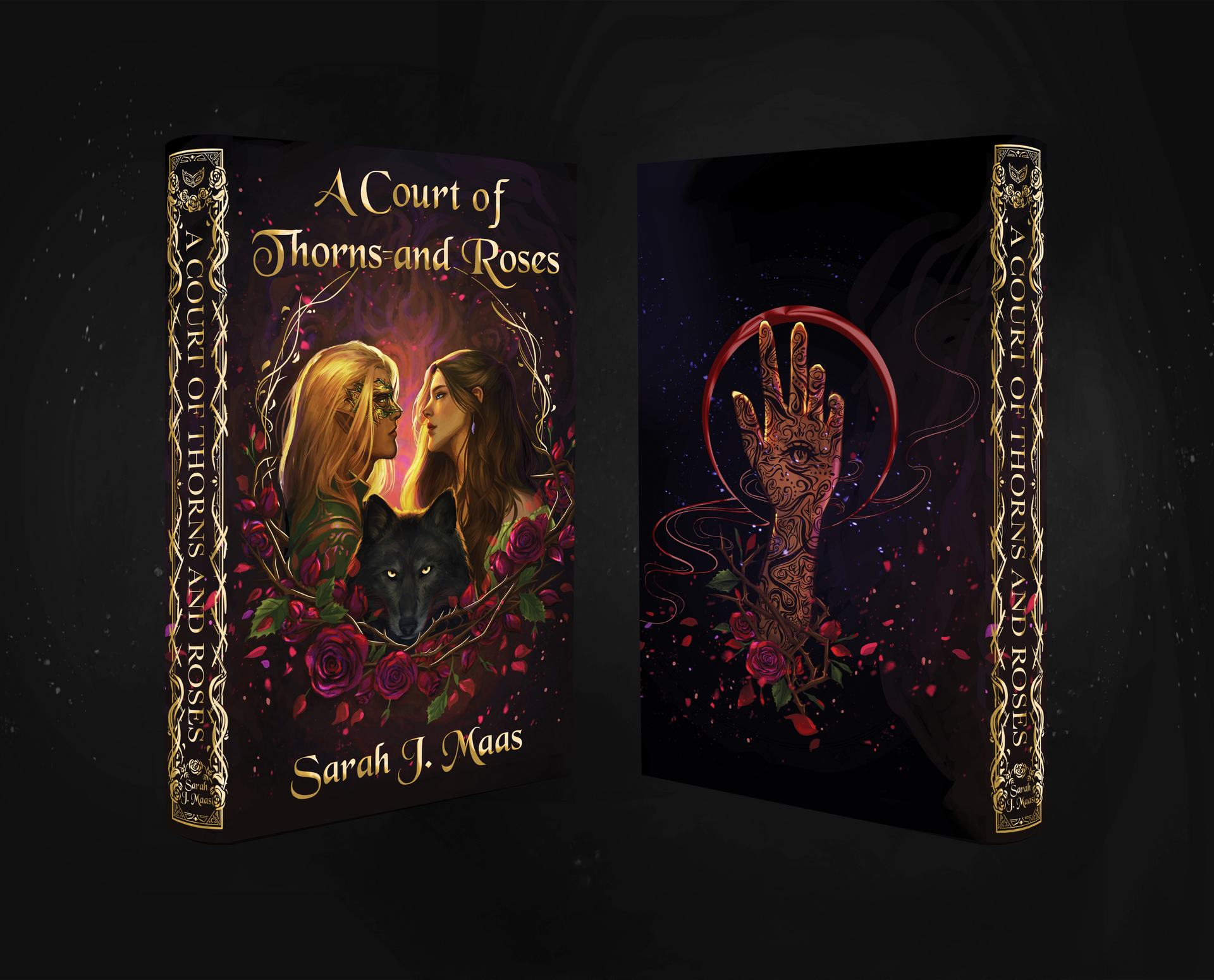 洋書 A court of thorns and roses DUST JACKETS LIMITED - Officially Licensed A Court of Thorns and Roses Dust