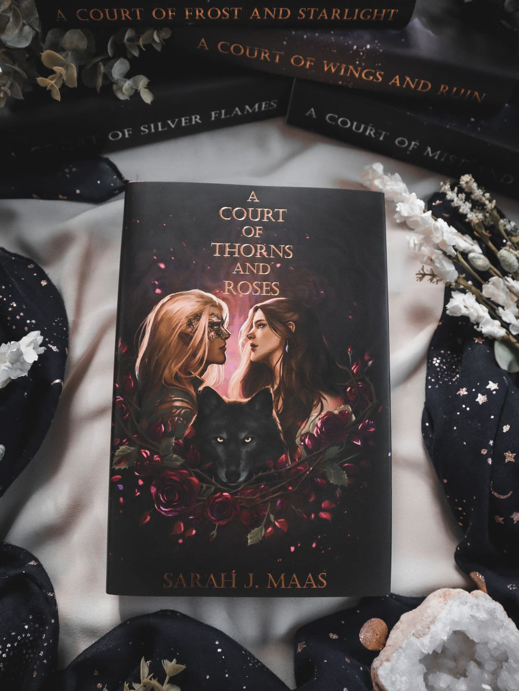 OG A Court of Thorns and Roses Dust Jacket Set