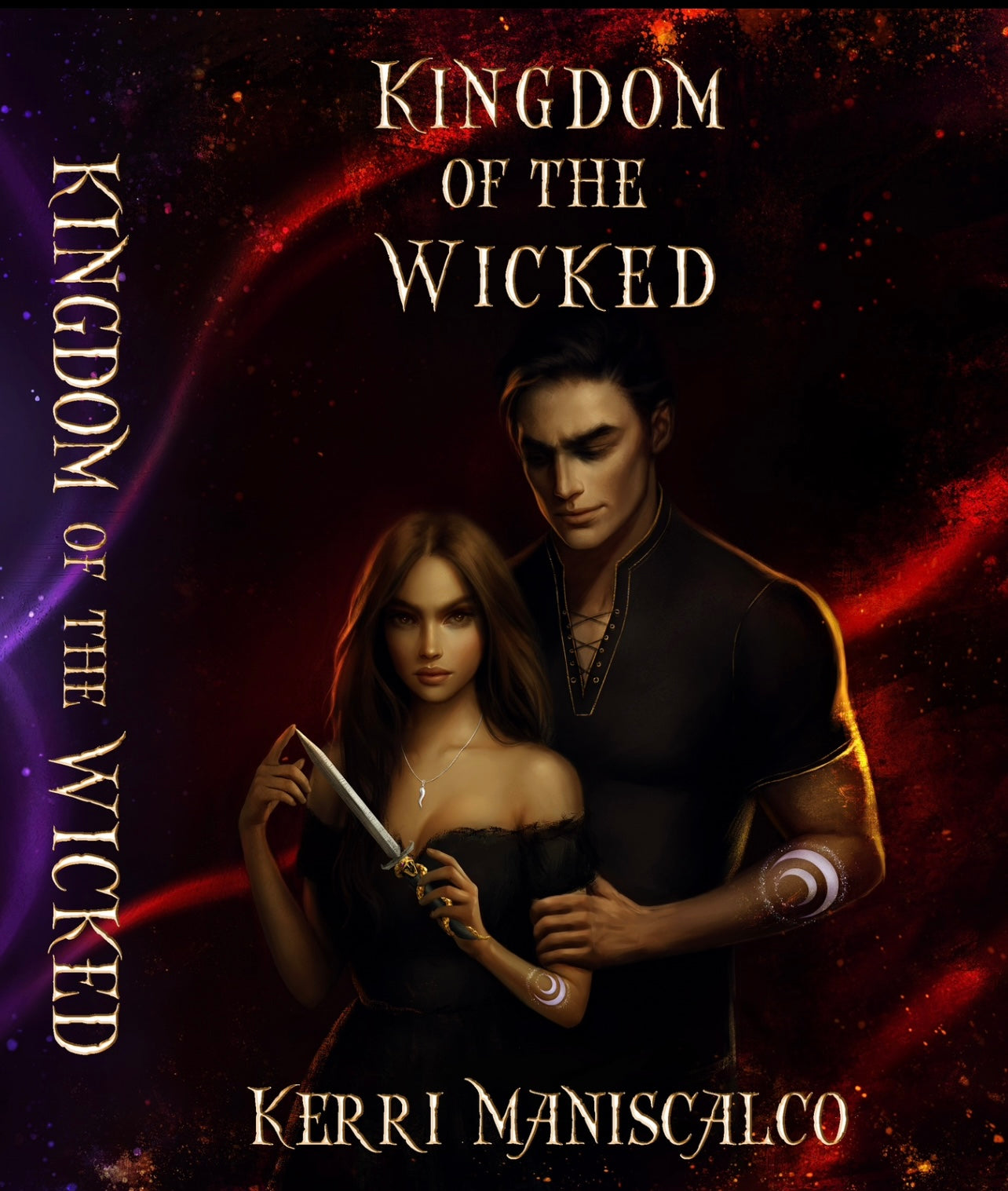 Kingdom of store the Wicked/Kingdom of the Cursed Dust Jackets